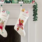 Felt Ballerina Cat Stocking