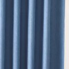 Striped Velvet Blackout Curtain