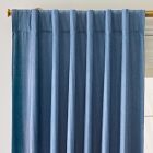 Striped Velvet Blackout Curtain