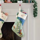 Polar Pals Animal Skiers Stocking