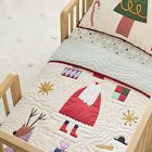 Santa &amp; Friends Baby Quilt