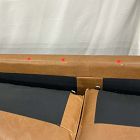 Open Box: Axel Sofa (89") - Saddle Leather Nut, Burnished Bronze