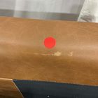 Open Box: Axel Sofa (89") - Saddle Leather Nut, Burnished Bronze