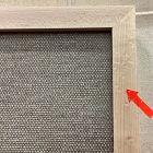 Open Box: Blank Framed Wall Art by Aileen Fitzgerald (60"W x 40"H) - Natural