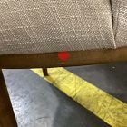 Open Box: Boerum Dining Chair (31") - Performance Yarn Dyed Linen Weave Sand, Burnt Wax