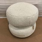 Open Box: Modern Round Stacked Pouf (22"Dia x 18"H) - Natural