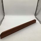 Open Box: Nook Woodworking Thin Floating Shelf w/ Rounded Corners (4"D X 36"L) - Walnut