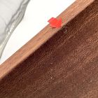 Open Box: Nook Woodworking Thin Floating Shelf w/ Rounded Corners (4"D X 36"L) - Walnut