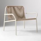 Open Box: Oceana Outdoor Lounge Chair - Rope Sand, Seashore Frame