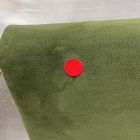 Open Box: Andes Petite Corner - Performance Velvet Tarragon, Blackened Brass