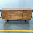 Open Box: Anton Solid Wood Buffet (63") - Burnt Wax