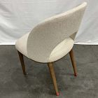 Open Box: Boerum Dining Chair - Performance Chenille Tweed Sand, Burnt Wax