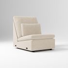 Open Box: Harmony Modular Non Motion Armless Single - Performance Distressed Velvet Sand