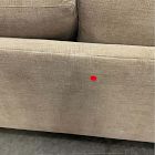 Open Box: Haven Extra Deep Right Arm Bumper Chaise - Performance Chenille Crossweave Tawny