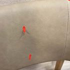 Open Box: Hyde Leather Dining Chair - Ludlow Leather Sand, Blonde