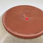 Open Box: Organic Form Decorative Bowl (14.6"Dia x 5.3"H) - Ceramic Natural
