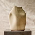 Open Box: Organic Form Vase (12.5"H) - Ceramic Natural