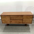 Open Box: Anton Solid Wood Buffet (63") - Burnt Wax