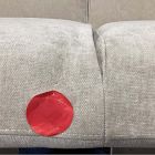 Open Box: Oliver Sofa (82") - Performance Distressed Velvet Sand, Light Walnut