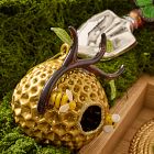 Glass Bee Nest Ornament