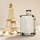 Glass Travel Ornaments