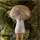 Glass Mushroom Clip-On Ornament