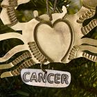 Metal Zodiac Ornament - Cancer