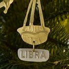 Metal Zodiac Ornament - Libra