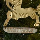 Metal Zodiac Ornament - Sagittarius