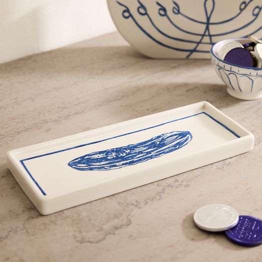 Russ & Daughters Pickle Trinket Tray | West Elm