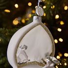 2025 Glass Engagement Ring Ornament