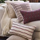 Pieced Offset Stripe Pillow Cover