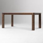 Sacha Wood Rectangle Dining Table (71")