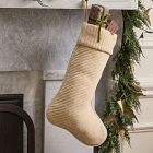 Corded Bias Velvet Stockings