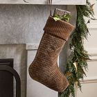 Corded Bias Velvet Stockings