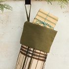 Printed Plaid Cotton Linen Stockings