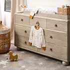 Joseph Altuzarra Sphere Foot 7-Drawer Wide Dresser with Removable Topper (56")