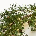 Faux Juniper Pine Cone Garland