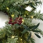 Faux Petite Red Berry Wreath
