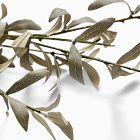 Faux White Olive Branch