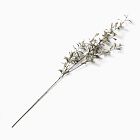 Faux White Olive Branch