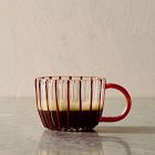 Candy Striped Espresso Cup