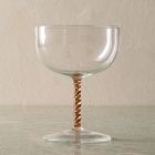 Candy Swirl Stemmed Glassware Sets