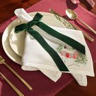 Tannenbaum Embroidered Lodge Napkin Sets