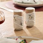 Holiday Skier Stoneware Figural Salt &amp; Pepper Shakers (Set of 2)