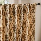 Pierce &amp; Ward Floral Trellis Cafe Curtain