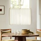 European Linen Cafe Curtain