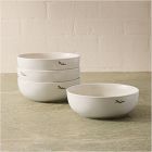 Tannenbaum Stoneware Pasta Bowl Sets