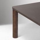 Sacha Wood Rectangle Dining Table (71")