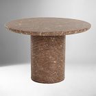 Zanzibar Indoor/Outdoor Faux Marble Dining Table (60")